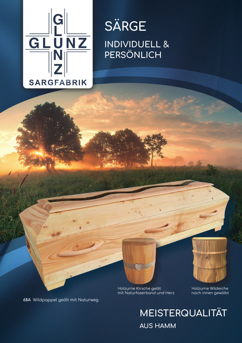 Produktkatalog Sargfabrik Heinrich Glunz KG Hamm